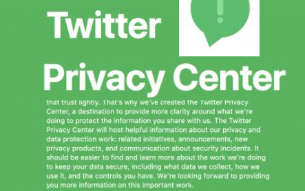 推特协议条款隐私政策最新更新事项详情 – Twitter官网资讯